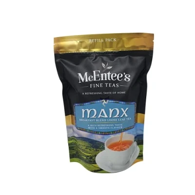 Imagen de McEntee&#039;s Manx Breakfast té suelto Bolsa de 250 g Mezclado por la galardonada compañía Tea