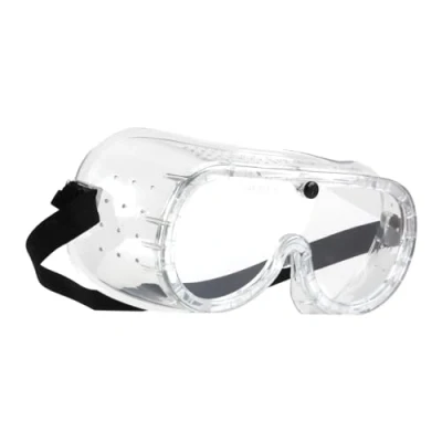 Imagen de Blackrock Gafas de seguridad transparentes con ventilación directa para construcción, bricolaje, laboratorio, protección certificada CE contra el polvo, los desechos y las partículas