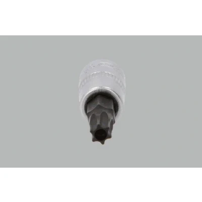 Imagen de KS TOOLS 911.1467 Piezas insertables de llave cubo DIN3120, ISO1174 TB30 Acero cromo vanadio con orificio frontal, Torx moleteado