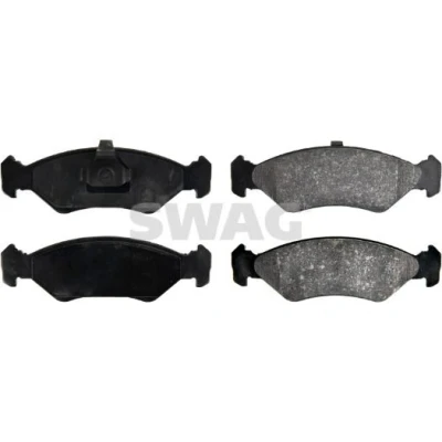 Imagen de SWAG 50 91 6042 Juego de pastillas freno Eje delantero excl. contacto avisador desgaste FORD: KA Hatchback, FIESTA 3, 4