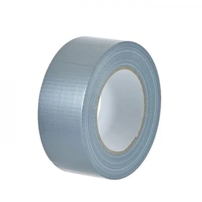 Imagen de Cinta Adhesiva Americana Reforzada para Reparar, Fijar, Agrupar, Reforzar o Sellar gris plata 50 mm x 10 mts