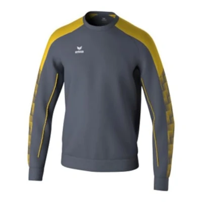 Imagen de Erima Sudadera Funcional EVO Star (1072416) Unisex Adulto, Slate Grey/Amarillo, S