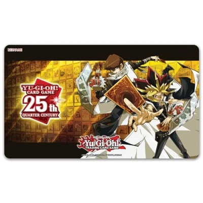 Imagen de YU GI OH! YGO Yugi &amp; Kaiba Quarter Century Game Mat, Multicolor (261095)