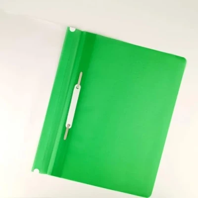 Imagen de D.RECT Funda para documentos (A4, polipropileno, sin perforación, 25 unidades), color verde