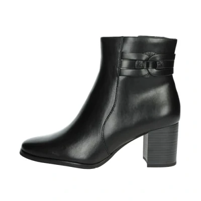 Imagen de MARCO TOZZI Botín de Mujer con Cremallera y Slip 2 25326 43, Botas Cortas al Tobillo, Peine Negro, 40 EU