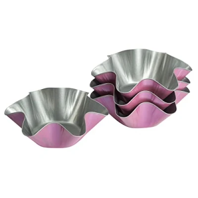 Imagen de Zenker Creative Studio Moldes para Cestas de Pasta o Flaneras, Acero con Revestimiento Antiadherente Ilag, 16.5x6.5cm