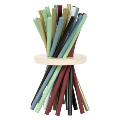 Imagen de Small Foot Mikado Vertical Gold Edition de Madera, Popular juegu salón para Toda la Familia, 12382