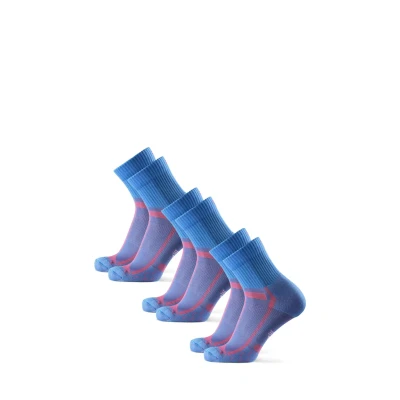 Imagen de Danish Endurance LONG Distance Running 3 PACK Calcetines de deporte, Talla: 35 38, Light blue/orange