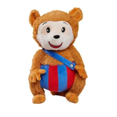 Imagen de Simba Siebenschläfer, Canta con Mirar Elephant Bobo Seven Sleeper Sing with Me Peluche (35 cm, Libro para niños a Partir de 3 años), Color marrón, Large (109241017)