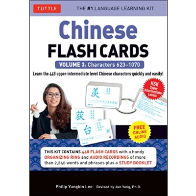 Imagen de Chinese flash cards kit vol.3: characters 623 1070 (hsk upper intermediate level)
