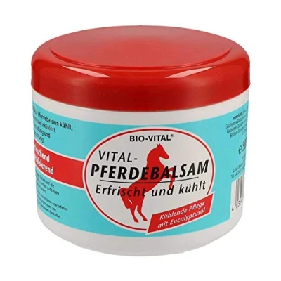 Imagen de 500 ml de Bio Vital Caballos Bálsamo caballo pomada hirudinea Gel refrigeración Crema Masaje