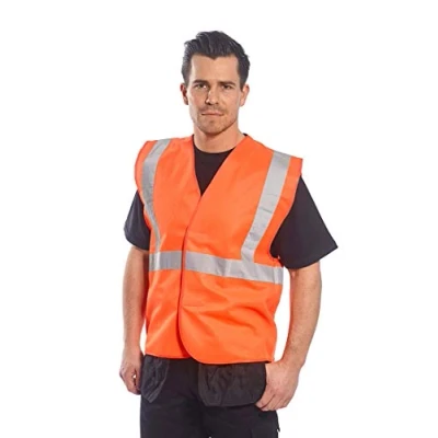 Imagen de Portwest Chaleco Con Tirantes Y Una Banda, Tamaño: L/XL, Color: Naranja, C472ORRL/XL