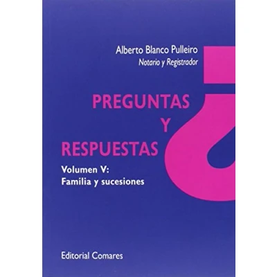 Imagen de Preguntas y Respuestas Vol. V. Familia Sucesiones