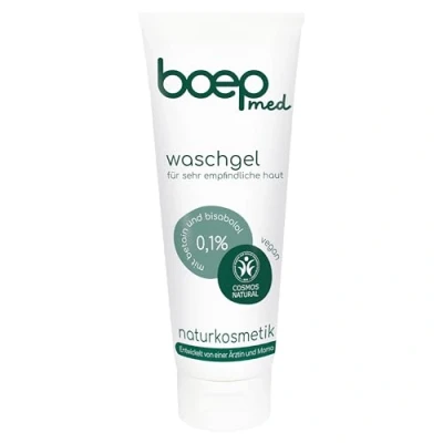 Imagen de boep med Gel de lavado pH neutro para rostro y cuerpo Limpieza suave pieles problemáticas como neurodermatitis rosácea Piel muy seca con picazón Cosméticos naturales certificados (100
