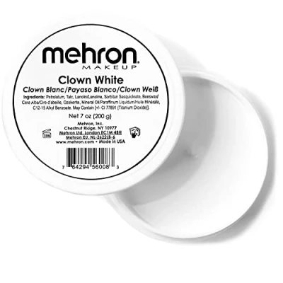 Imagen de Mehron make up Clown White Large (200 gr)