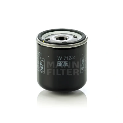 Imagen de MANN FILTER W 712/21 Filtro de aceite 3/4 16 UNF con válvula bloqueo retorno enroscable CHRYSLER: NEON 2, PT Cruiser Familiar