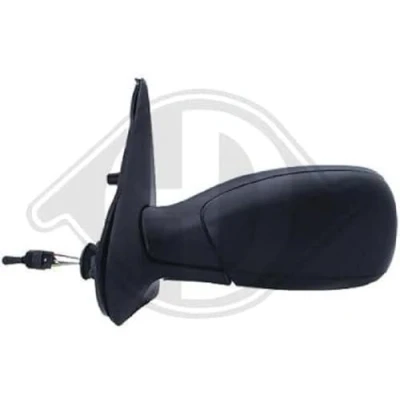 Imagen de espejo retrovisor Diederichs 4232024 derecha convexo, para ajuste manual PEUGEOT: 306 Berlina, Hatchback, Familiar