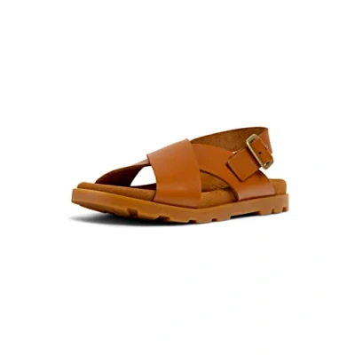 Imagen de Camper Brutus KIDS Unisex Sandalias para niños, Talla: 29, Medium brown Zapatos