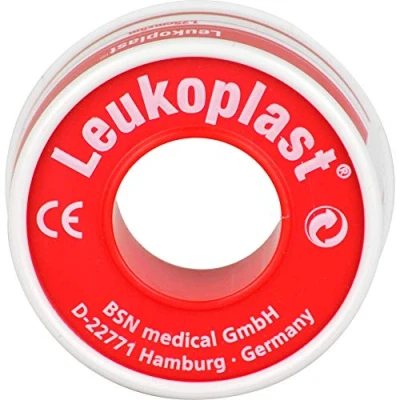 Imagen de S?hngen BSN Medical Leukoplast 500 x 1,25 cm 1 Pieza(s) Leukoplast, cm, Pieza(s), Rectangular, Marr?n, Rojo, CE
