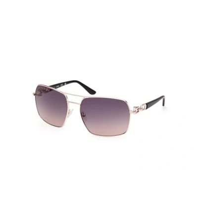 Imagen de Guess GU00159 Gafas de sol, Mujer, Talla: 63, Gold smoke gray