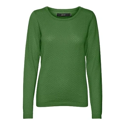 Imagen de VERO MODA VMCARE Mujer Structure LS O Neck Blou Ga Noos Jersey, Kale, XL (EU)