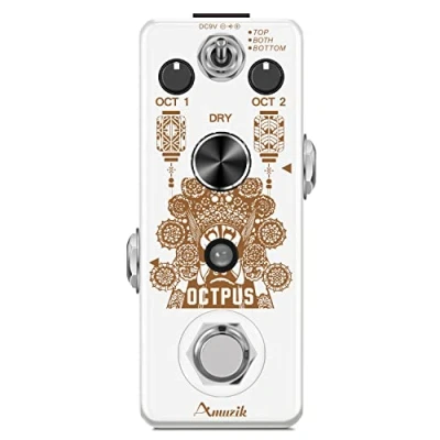 Imagen de Amuzik Guitar Octave Effect Pedal For Electric Precise Polyphonic Effects Generator Octpus Pedals