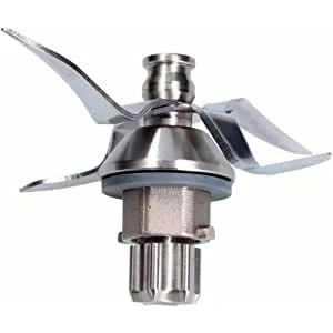 Imagen de FLAVOR PLUS Cuchillas de Acero Inoxidable con Junta Goma compatibles Robot Cocina THERMOMIX TM31 TM 31 Vorwerk. Calidad alimentaria.