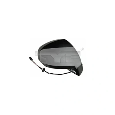 Imagen de Espejo retrovisor Tyc 326 0105 derecha imprimado para ajuste elect. espejo, convexo, calefactable, con sensor de temperatura PEUGEOT: 3008 I, 5008 I