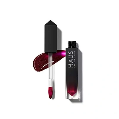 Imagen de HAUS LABORATORIES By Lady Gaga: LE RIOT Lip Gloss High Shine, Lightweight Available in 18 Colors, Shimmer &amp; Sparkle, Comfortable Wear, Vegan Cruelty Free 0.17 Oz.