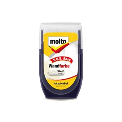 Imagen de Molto S.O.S Easy Pintura para pared (30 ml), color blanco