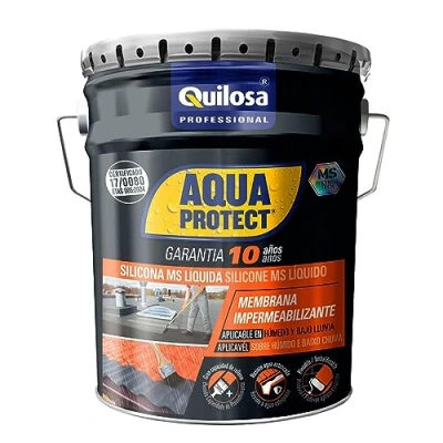 Imagen de Quilosa T049270 Ms Silicona liquida, Bote 5 kg, Blanco
