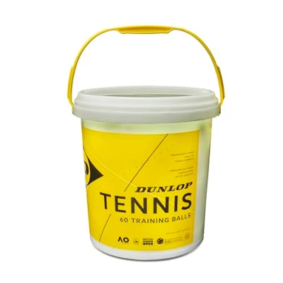 Imagen de Dunlop 601341 Pelota de Tenis, Training Cubo 60 Pelotas