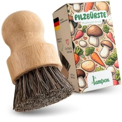 Imagen de cepillo de champiñones, cocina, verduras, para limpiar hongos y verduras