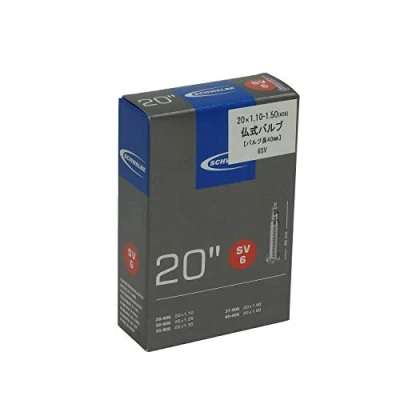 Imagen de Schwalbe Luftschlauch Fahrrad Sv6 Cámara de Aire, Unisex, Negro, 20 Pulgadas