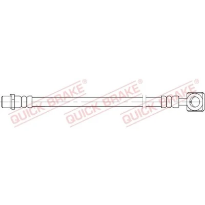 Imagen de QUICK BRAKE 58.009 Latiguillos de Freno 284 SAAB: 9 3 Berlina, Familiar