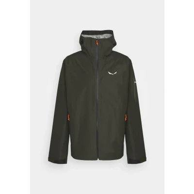 Imagen de Salewa PUEZ Jacket Chaqueta Hard shell, Hombre, Talla: 56, Dark olive