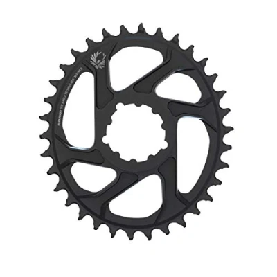 Imagen de SRAM 710845804687 Corona ricambio XX1 X01 Eagle Oval Direct Mount X Sync 12V Colore Black 34 Dientes desplazados 3 mm Boost, Unisex Adult, estándar