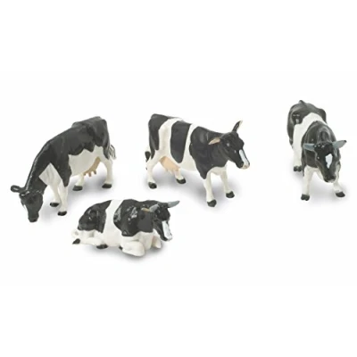 Imagen de Britains Bueyes Friesian, Set de Figuras, Color Blanco y Negro (Tomy 40961)