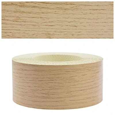 Imagen de Mprofi MT® 10m Rollo Cinta de Borde Melamina Con Adhesivo Termofusible para Estantes Tablero Construcción Muebles Planchar Roble Real 45mm