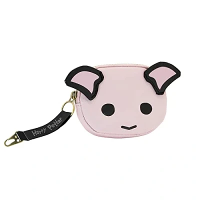 Imagen de Harry Potter Dobby Chibi Monedero Pill, Rosa, 12 x 8.5 cm