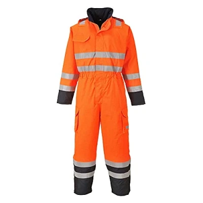 Imagen de Portwest Bizflame Rain FR Coverall, colorOrNa talla Large