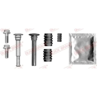 Imagen de QUICK BRAKE 113 1365X Juego de casquillos guía, pinza freno TOYOTA: Corolla VIII Familiar