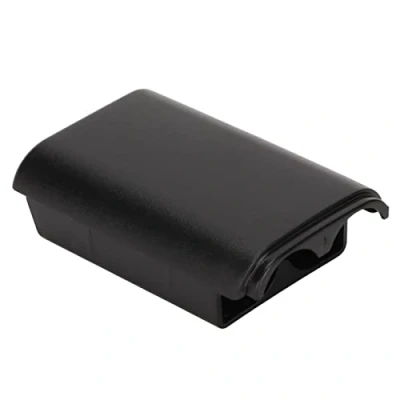 Imagen de ciciglow Caja de Batería del Controlador, para Xbox 360 Cubierta Controlador Inalámbrico Repuesto Resistente Al Desgaste(Negro)