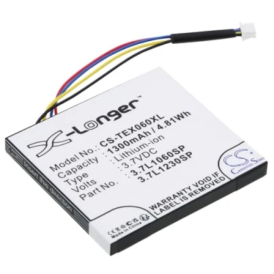 Imagen de CS TEX060XL Baterías 1300mAh Compatible con [Texas Instruments] N2/AC/2L1/A, TI 84 C Silver, Plus Silver Edition, Nspire CAS Touchpad, CX, CX CAS, Touchpad su