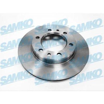 Imagen de SAMKO T2661V Disco de freno 302 20 6 ventilación interna TOYOTA: Land Cruiser 80, Prado 70 SUV, Pick up