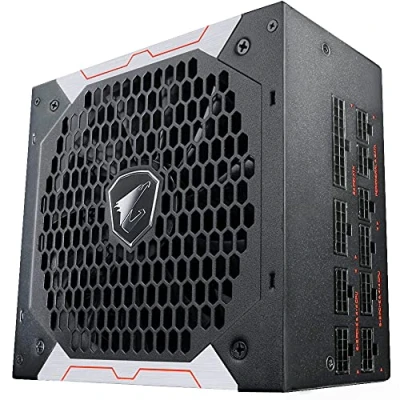 Imagen de GIGABYTE AORUS AP850GM Fuente de alimentación (850W, Active PFC, 80 Plus Gold, ATX, EU)