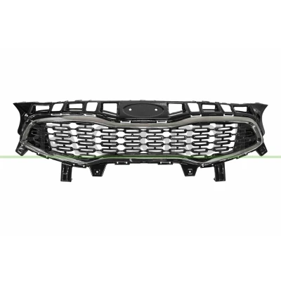 Imagen de PRASCO KI4362001 Parrilla cromo/negro con bastidor