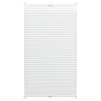 Imagen de Gardinia Estor Plisado Abrazadera, persiana Plegable Opaca, Kit de Montaje Incluido, EASYFIX con Dos rieles Funcionamiento, Crema, 55 x 130 cm
