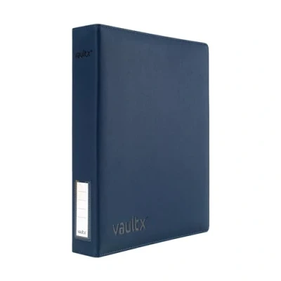Imagen de Vault X carpeta Exo Tec de 3 anillos TCG para 9 páginas tarjetas intercambio bolsillo, capacidad más 30 páginas, clip en D fácil