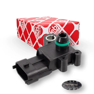 Imagen de FEBI BILSTEIN 174424 Sensor, presión de sobrealimentación VOLVO: V60 I, V70 3, FORD: S Max Mk1